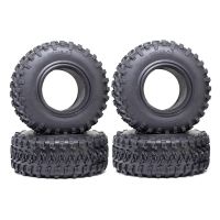 4PC 115Mm 2.2In Rubber Tire Wheel Tyre for 1/10 RC Crawler Car Axial SCX10 Wraith Capra RR10 TRX4 YK4082 YK4083