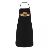 Unisex Friends Central Perk Logo Bib Apron Adult Women Men Chef Tablier Cuisine for Kitchen Cooking TV Show Baking