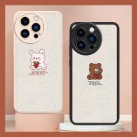 personality funny Phone Case For iphone14 Pro Max texture advanced Silica gel Phone lens protection creative simple