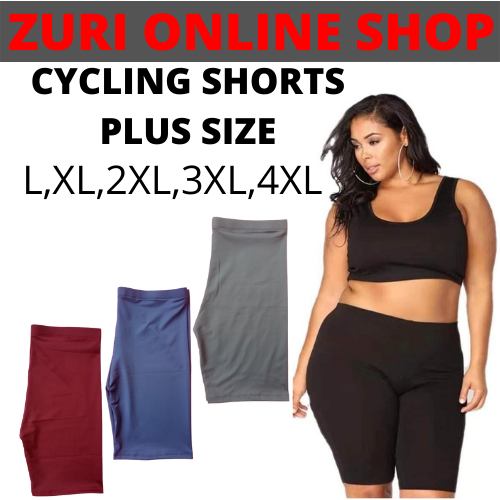 PLUS SIZE CYCLING SHORTS (WAISTLINE 2848) Lazada PH