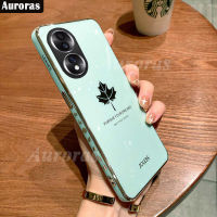 สำหรับเกียรติยศHonor 90 Pro เคสโทรศัพท์การออกแบบใบเมเปิ้ลนิ่มป้องกันทุกสัดส่วนเคสสำหรับ Honor 90 เคสโทรศัพท์