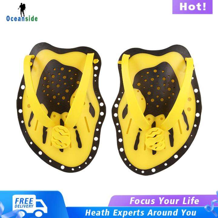 Oceanside Swimming Hand Paddles Swim Training Gear for Children Adult