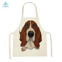 【jw】♘❈☜ Dog Apron Men Dachshund Pattern Aprons Baking Accessories