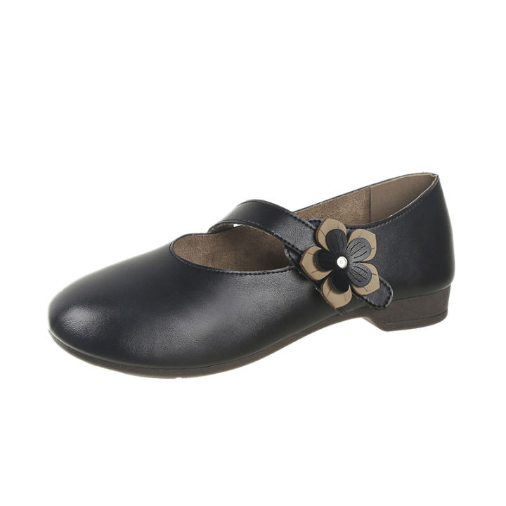 french-mary-jane-little-leather-shoes-for-womens-2023-autumn-new-ethnic-style-round-head-buckle-flower-flat-bottom-womens-shoes