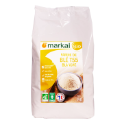 Hoàn Tiền 10% Bột Mì Hữu Cơ Markal 1Kg T55, T65, Nguyên Cám T150 - Leaf