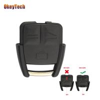 【❖New Hot❖】 qiukekang81481 Okeytech ที่ห้อยกุญแจรถรีโมททดแทนฝาครอบเคสสำหรับ Vauxhall สำหรับ Opel Vectra Astra Zafira Frontera Omega 3bn กุญแจรถ