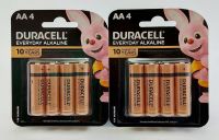 Duracell อัลคาไลน์ ขนาด AA แพ็ค 4 ก้อน จำนวน 2 แพ็ค ( 8 ก้อน )