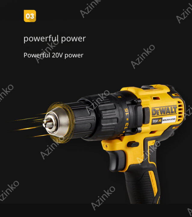 dewalt-20v-เครื่องเจาะ2รวมแบตเตอรี่