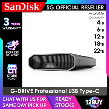 Sandisk Professional G Drive - Best Price in Singapore - Dec 2023