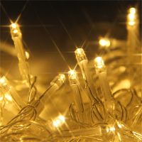 Clearance Sale 52m Light String Fairy Lights 8 Modes Party Christmas Garden IP44 Waterproof Decorative Light String Home Decor