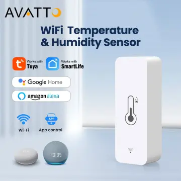 TUYA Smart WIFI Temperature and Humidity Detector Indoor Wireless