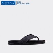 Dép xỏ ngón nam da cao cấp ChristinA-Q XNB045