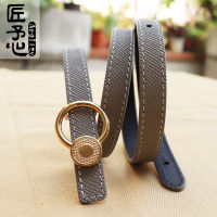 Guangzhou Retail Summer Korean Style Leather Belt For Women Simple All-Match High-Grade Middle-Aged And Young Belt