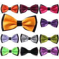 【cw】 Bowtie men formal necktie boy Men 39;s Fashion business wedding bow tie Male Shirt krawatte legame gift Color ！