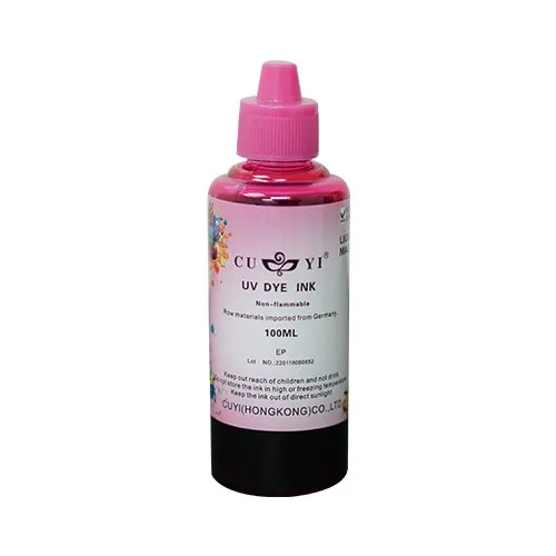 Cuyi Uv Dye Ink 100ml Light Magenta Lazada Ph 8299