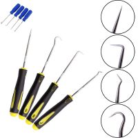 4Pcs/set Car Auto Vehicle Oil Seal Screwdrivers Set Car O Ring Seal Gasket Puller Remover Pick Hooks Tools Car Remover Tools Kit