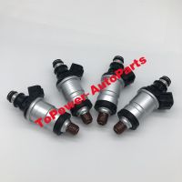 06164-P2A-000หัวฉีดน้ำมันเชื้อเพลิงหัวฉีดสำหรับ Hondaa Civic Del Sol CX DX EX EX-R GX Si 1.6L 1996-2000อุปกรณ์เสริมในรถยนต์06164P2A000