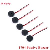 5ชิ้น1704 Passive Buzzer Piezoelectric ลำโพงความถี่4000เฮิร์ต17*4มิลลิเมตร17x4มิลลิเมตร AC การใช้พลังงานต่ำ DIY อิเล็กทรอนิกส์