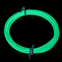 【แฟลชเซล】 1M Neon Light Dance PARTY Decor ไฟ LED โคมไฟยืดหยุ่น EL WIRE ROPE Tube Strip