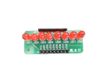 บอร์ดทดลอง LED 8 ดวง สำหรับ Arduino