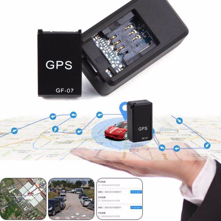 GF07 Mini GPS Tracker Car GSM GPRS GPS Locator SMS Tracking Alarm Sound