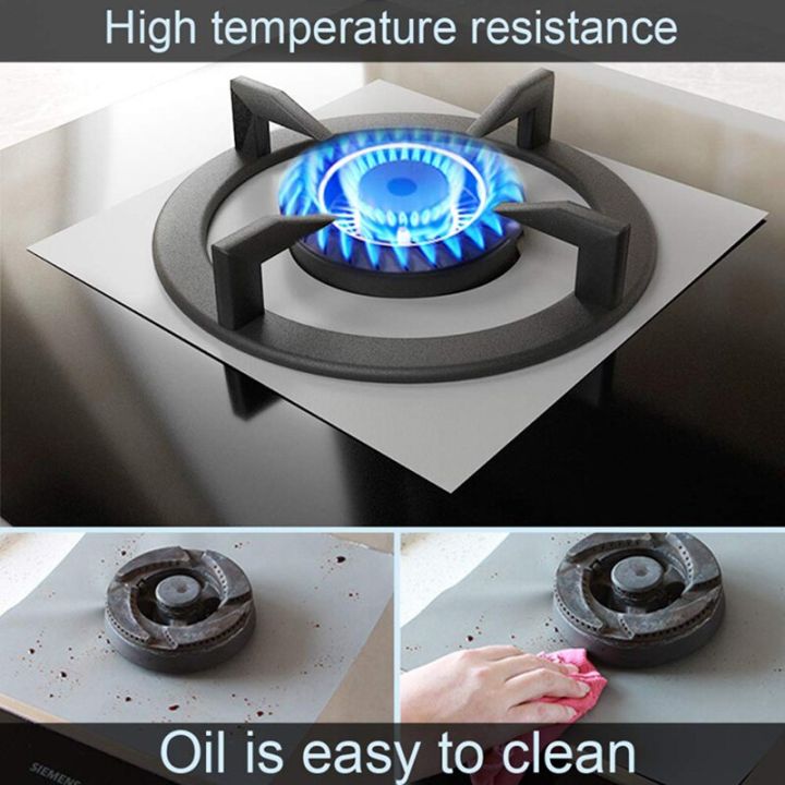 แผ่นกันช่วงก๊าซหนาสำหรับเครื่องใช้ในครัวแผ่นกันรอยทนความร้อนได้-txtb1เครื่องป้องกันเตา