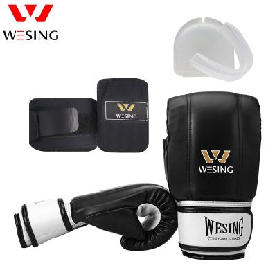 Wesing ถุงโทรศัพท์มวยนวมนวมต่อยมวยผ้าปิดปากฟัน Hage MMA อุปกรณ์ป้องกัน