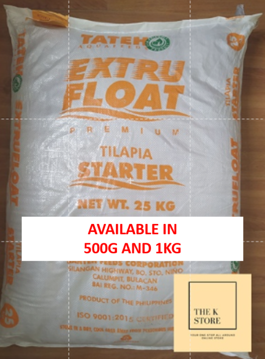 Tateh Aquafeed Extru Float Premium Tilapia Starter | Lazada PH