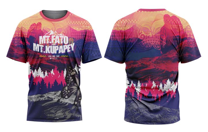 Mt. Kupapay and Mt. Fato Sublimation T-Shirt | Lazada PH