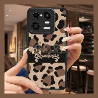 leather Anti-knock Phone Case For Xiaomi 13 Pro heat dissipation couple Cartoon youth soft shell Silica gel protective