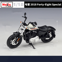 Maisto 1:18 Harley 2018 Forty-Eight พิเศษกีฬารถจักรยานยนต์รุ่น Diecast Metal Street Racing รถจักรยานยนต์รุ่น Kids Gift