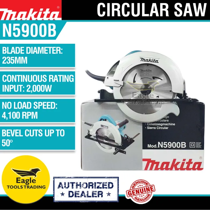 Makita Circular Saw 235mm (9-1/4") N5900B | Power Saw | Corded Circular ...