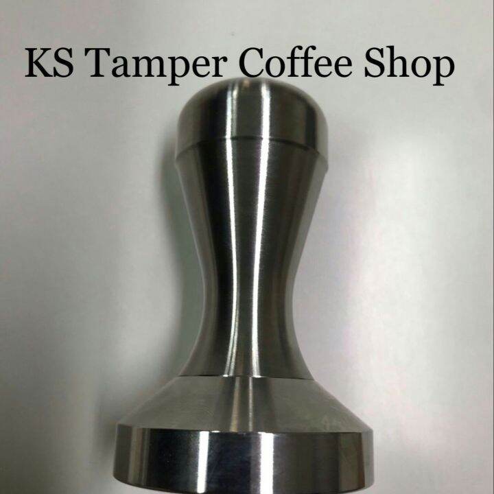 ด้ามกดกาแฟ-tamper-coffee-by-ks-สแตนเลส-ขนาดเส้นผ่านศูนย์51-53-54-57-57-9-58-58-5มม