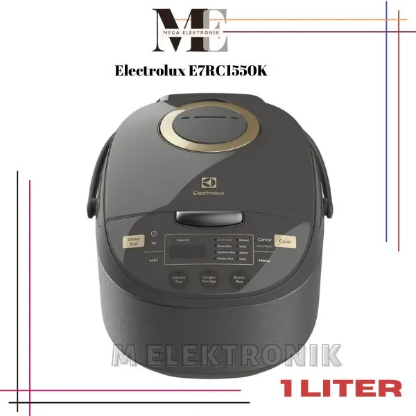 Electrolux E7RC1550K Digital Rice Cooker 1 Liter Lazada Indonesia