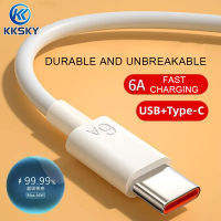 [ส่งจากไทย 1-2 วัน] KKSKY สายชาร์จเร็ว type c สายชาร์จ สายชาร์จไอโฟน 6A USB Cable For iPhone 14 13 12 Pro Max XS XR 8 7 Fast Charging Cable Data Wire Cord