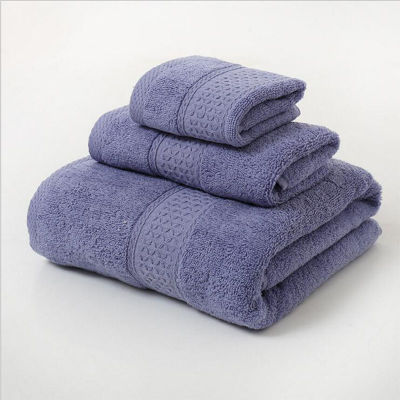 3 Pcs Bath Towel Set 100 Cotton Adults Face Hand Towels Terry Soft Friendly Travel Sport Shower Towel For Bathroom Washcloth
