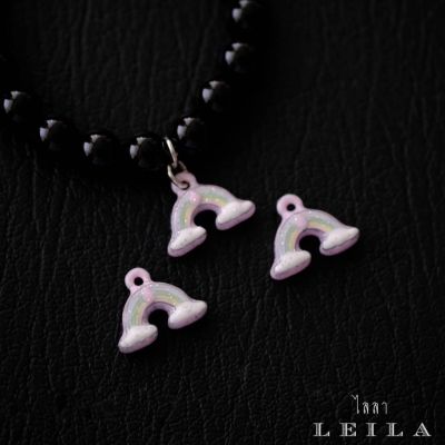 Leila Amulets อุณาโลม เหนือเมฆ Baby Leila Collection ห่วงห้อย (พร้อมกำไลหินฟรีตามรูป)