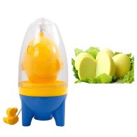 Egg Scrambler In Shell Egg Shaker Mixer Portable Spinner For Hard Boiled Eggs White And Yolk Mixer Manual Tool Cooking Gadget