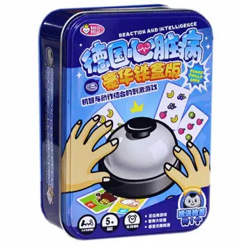 English Version Halli Galli Card Game Toy For Training Reaction Ability