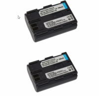 (แพ็คคู่2ชิ้น) แบตเตอร์รี่กล้อง Canon Digital Camera Battery รุ่น BP-511/BP-511A for Canon DM-FV300, FV40, MV30, MV400, 700i, 730i, 750i, X100i, X150i