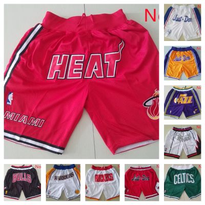 21-22 New Original กางเกงกีฬาขาสั้น NBA มีกระเป๋า 10 สไตล์ สําหรับผู้ชาย เหมาะกับการเล่นกีฬาบาสเก็ตบอล เสื้อ NBA Lakers gnb
