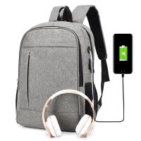 Women Men Fashion Backpack Anti-theft Mens USB with Charger Port Backpack Waterproof Bag Laptop Notebook Travel School Bag