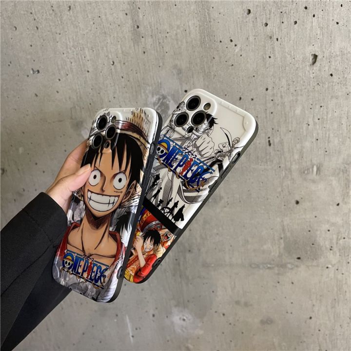 cod-เคสไอโฟน-เคสซิลิโคน-14-pro-max-14-plus-13-pro-max-12-pro-max-11-pro-max-x-xr-xs-max-creative-cartoon-วันพีช-luffy-ลูฟี่-soft-silicone-case