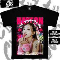 【HOT】เสื้อยืดผ้าฝ้ายCOTTON เสื้อยืด พิมพ์ลาย Kpop NAYEON TWICE VER.2 CLOO.TEES-5XL100%cotton