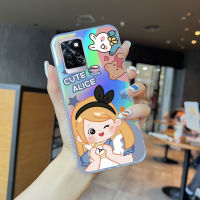 Volans Infinix Note 10 Note 10 Pro Note 10 Pro Note NFC Note 11 Note 12 G88 12 G96สาวการ์ตูนสุดหรูน่ารักอลิซสโนว์ไวท์เรนโบว์โทรศั