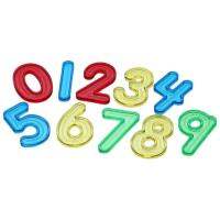 Transparent Numbers Set Numbers Learning Educational Toys Transparent Numbers Colorful Numbers Math Toy Educational Activity for Boys Girls attractive