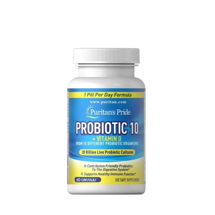 Puritan's Pride Lactobacillus Acidophilus / Probiotics / Lactic Acid