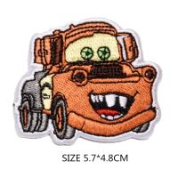 Anime Cars movies Lightning McQueen patches clothes shose bag patches Garment stickers embroidery cloth stickers kids gifts Haberdashery