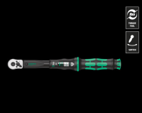 Wera Click-Torque C1,10-50 Nm ประแจปอนด์ 1/2