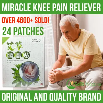 Flexiknee Natural Knee Pain Patch, Knee Joint Pain Relief Patch (24PCS)
